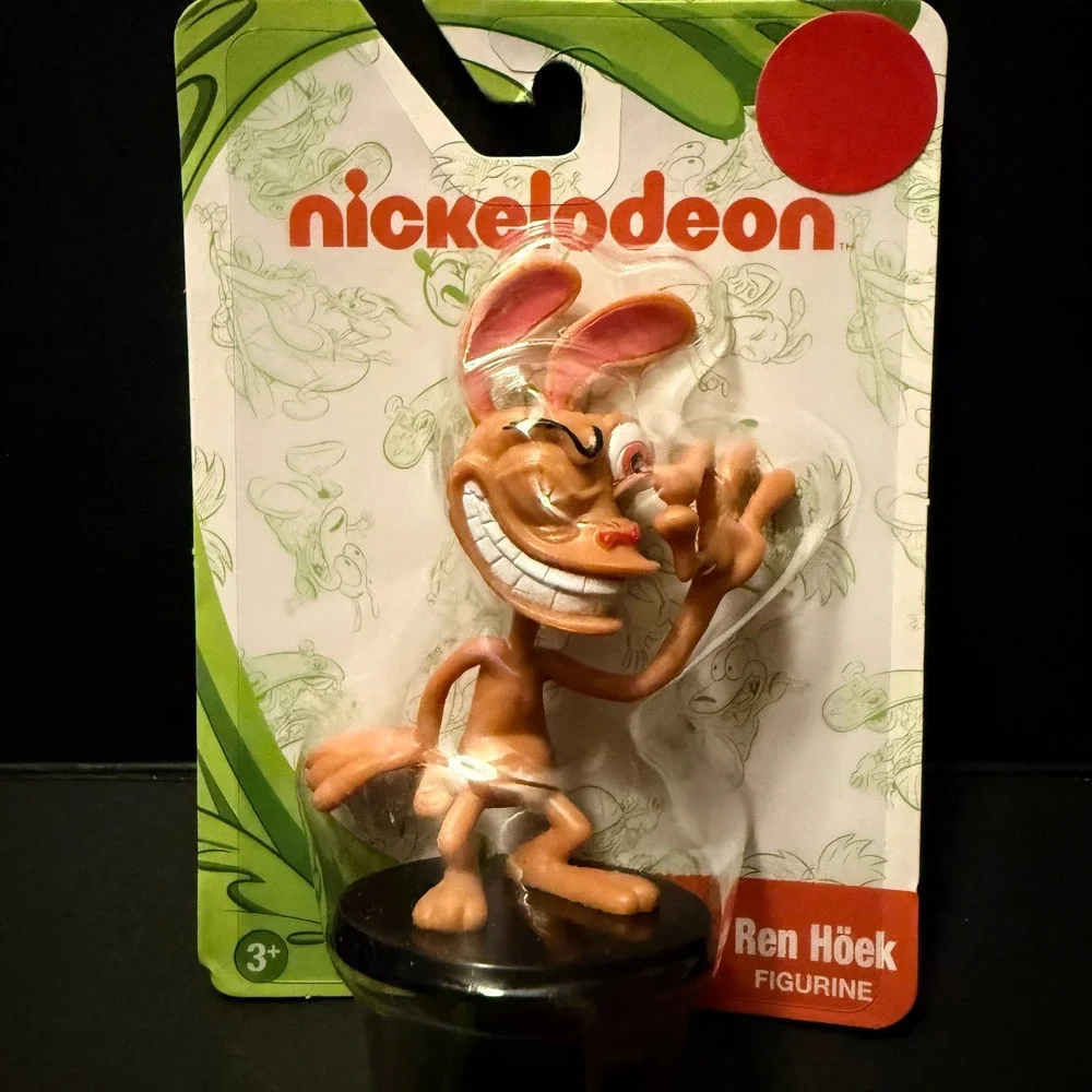 Nickelodeon Figurine Kids OS Multicolor NEW SpongeBob Ren Arnold 3pc Lot